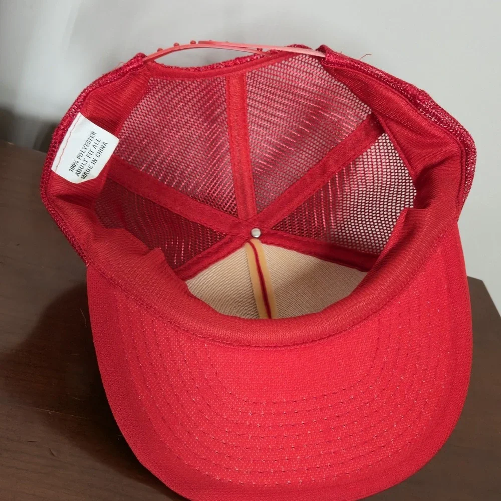 Vintage 80s Indiana Hoosiers Snapback Hat Cap IU University USA Trucker Mesh
